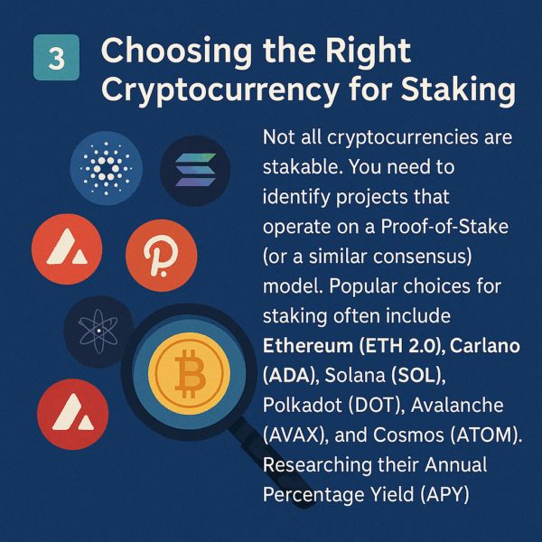 Choosing the Right Cryptocurrency for Staking