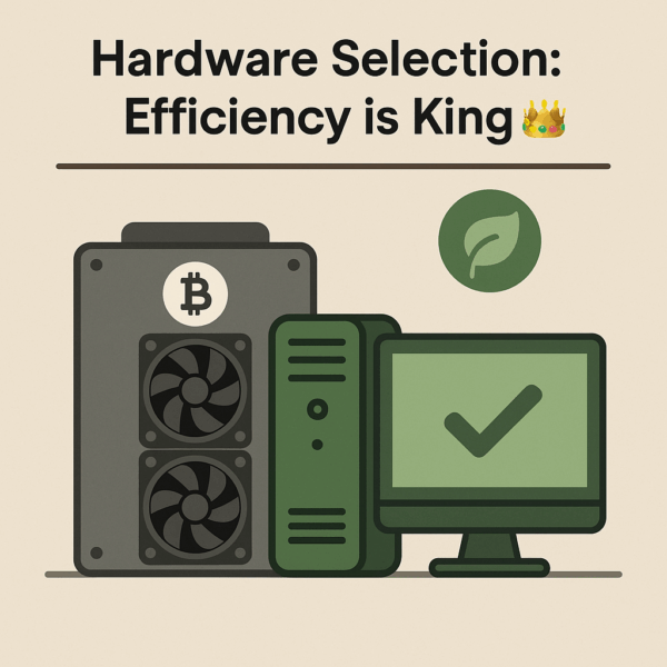 Hardware Selection: Efficiency is King 👑
