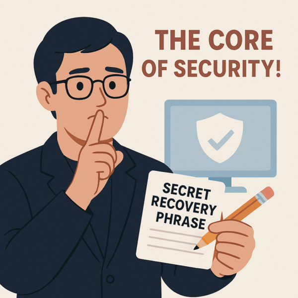 Secure Your Secret Recovery Phrase (Seed Phrase) - THE CORE OF SECURITY! 🤫📝