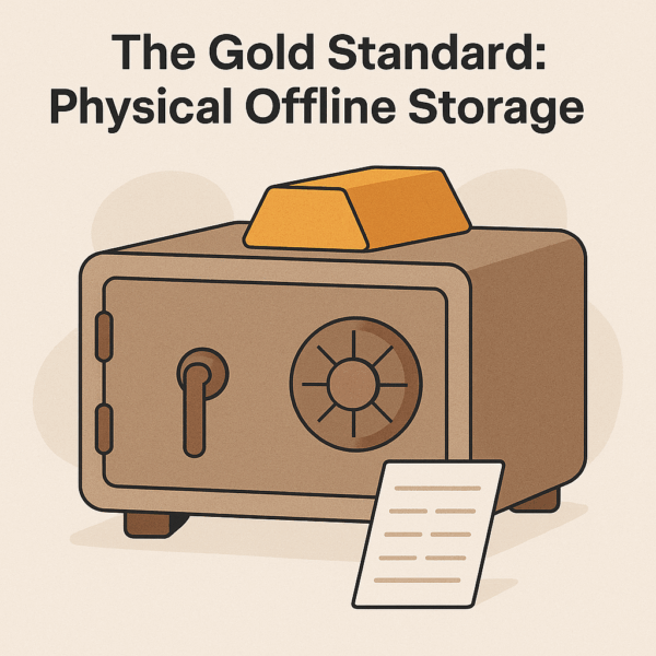 The Gold Standard: Physical Offline Storage ✍️