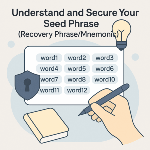 Understand and Secure Your Seed Phrase (Recovery Phrase/Mnemonic) ✍️