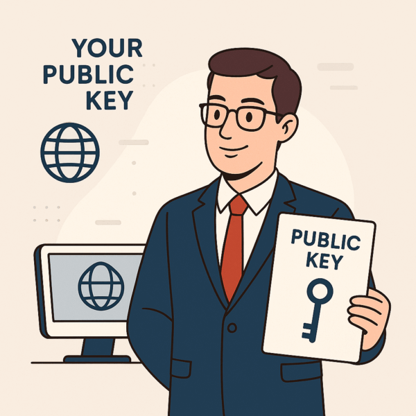 Your Public Key: For Receiving and Verification 🌐